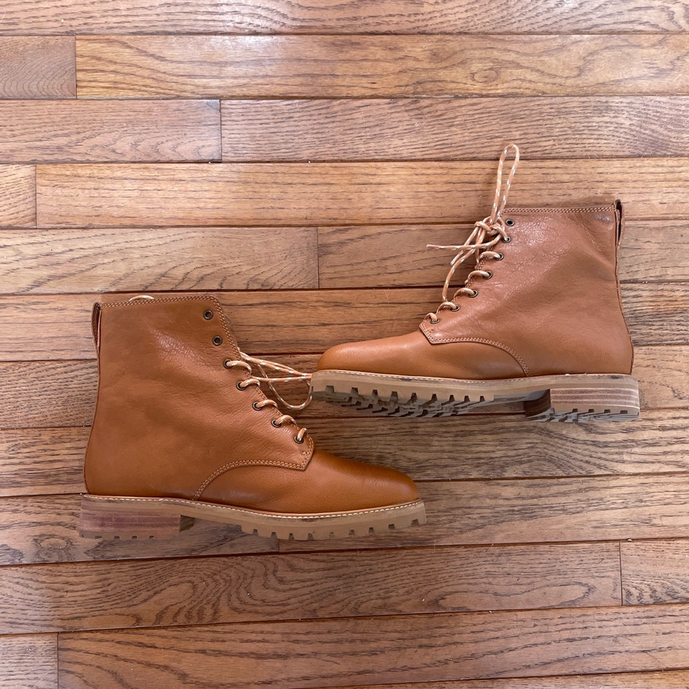 Madewell Clair Lace-Up Boot